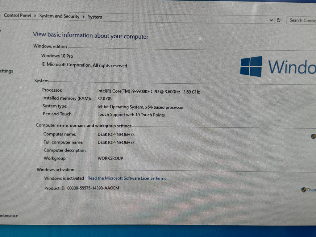 MCXL reacondicionado, nuevo motor S1 + Cerec Primescan 5.2 personalizado (Intel i9)