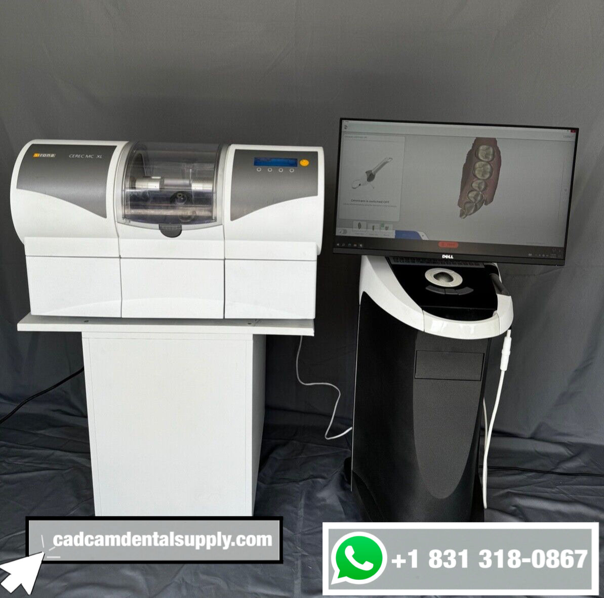 MCXL reacondicionado NUEVO Motor S1 + Cerec Omnicam 5.2