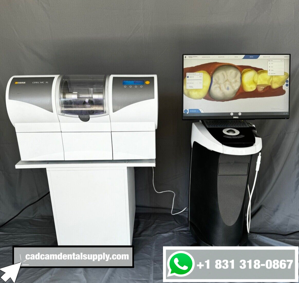 MCXL reacondicionado NUEVO Motor S1 + Cerec Omnicam 5.2