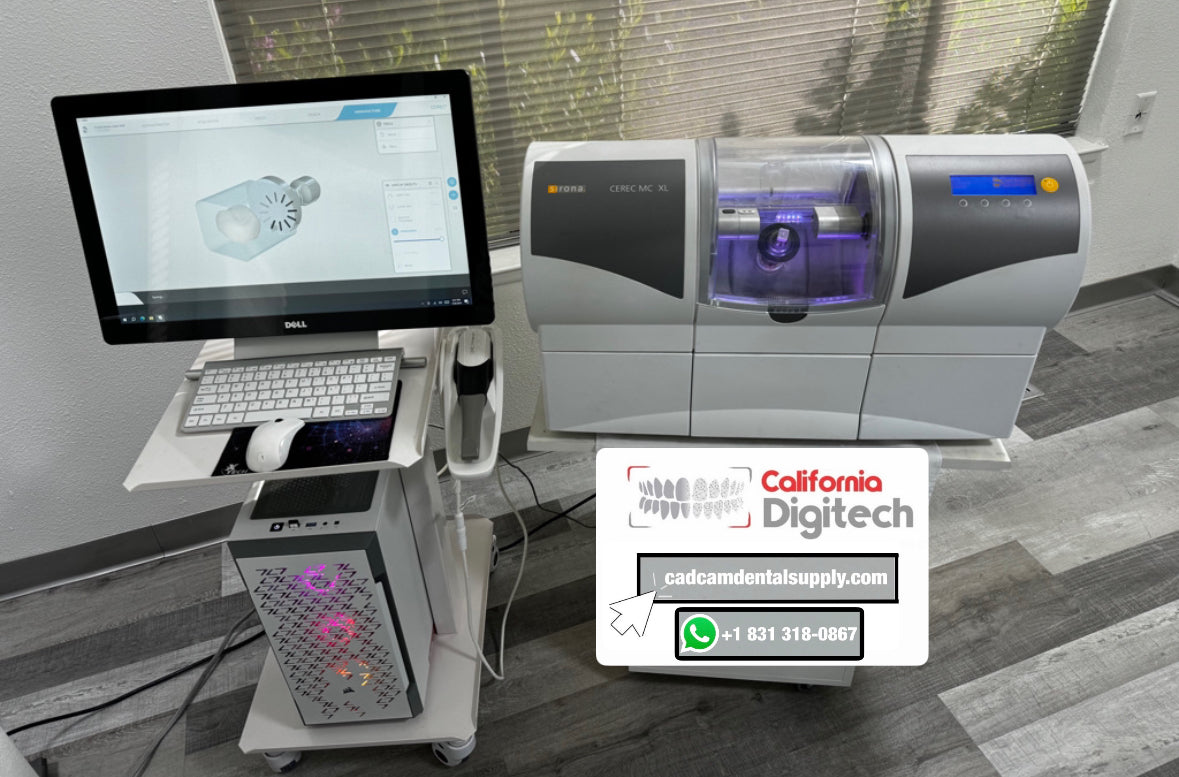 MCXL reacondicionado, nuevo motor S1 + Cerec Primescan 5.2 personalizado (Intel i9)