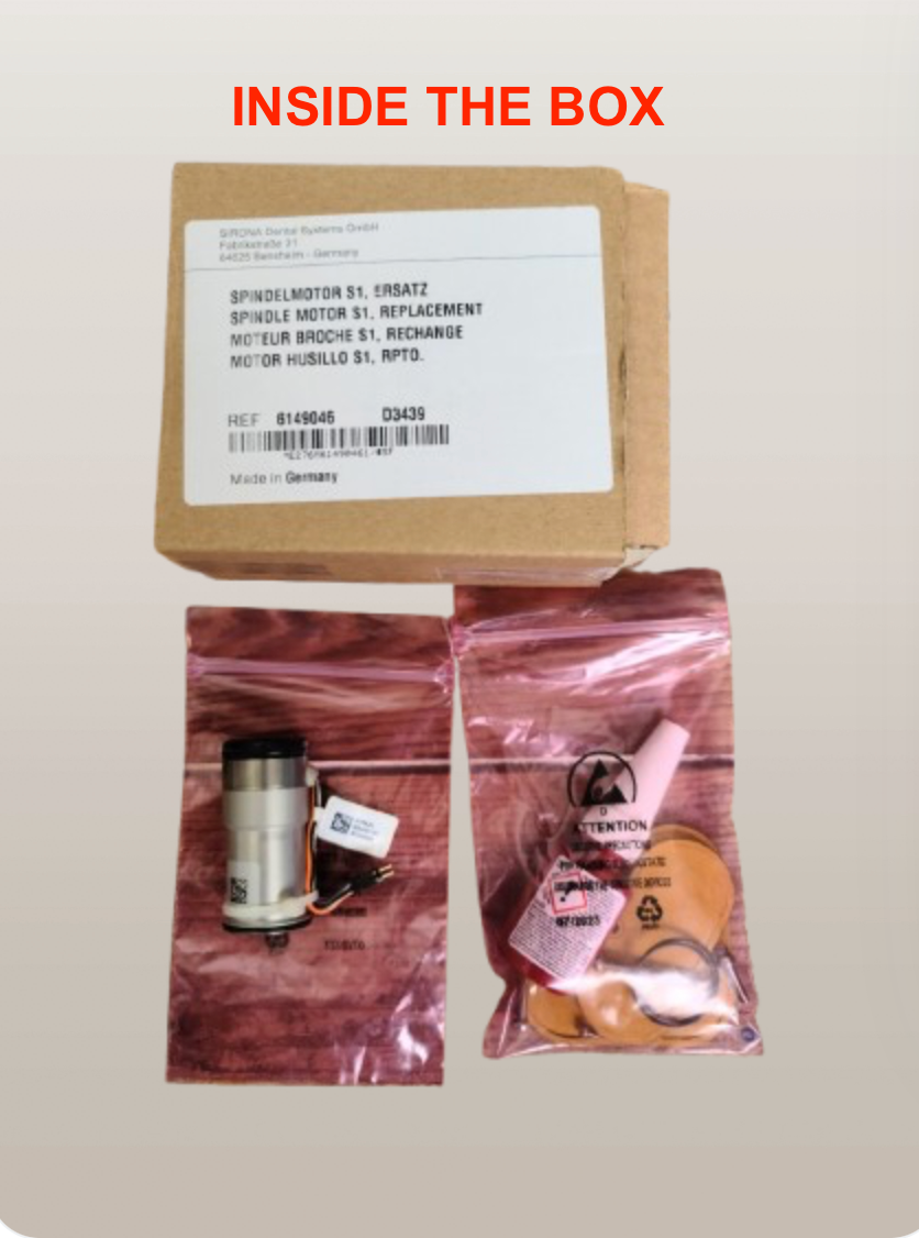 MOTOR SIRONA CEREC S1 PARA MCXL NUEVO