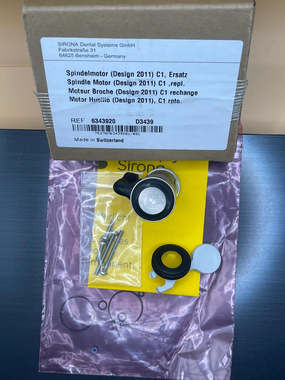 Dentsply Sirona CEREC MCXL DC Spindle Motor C1 New Open Box!