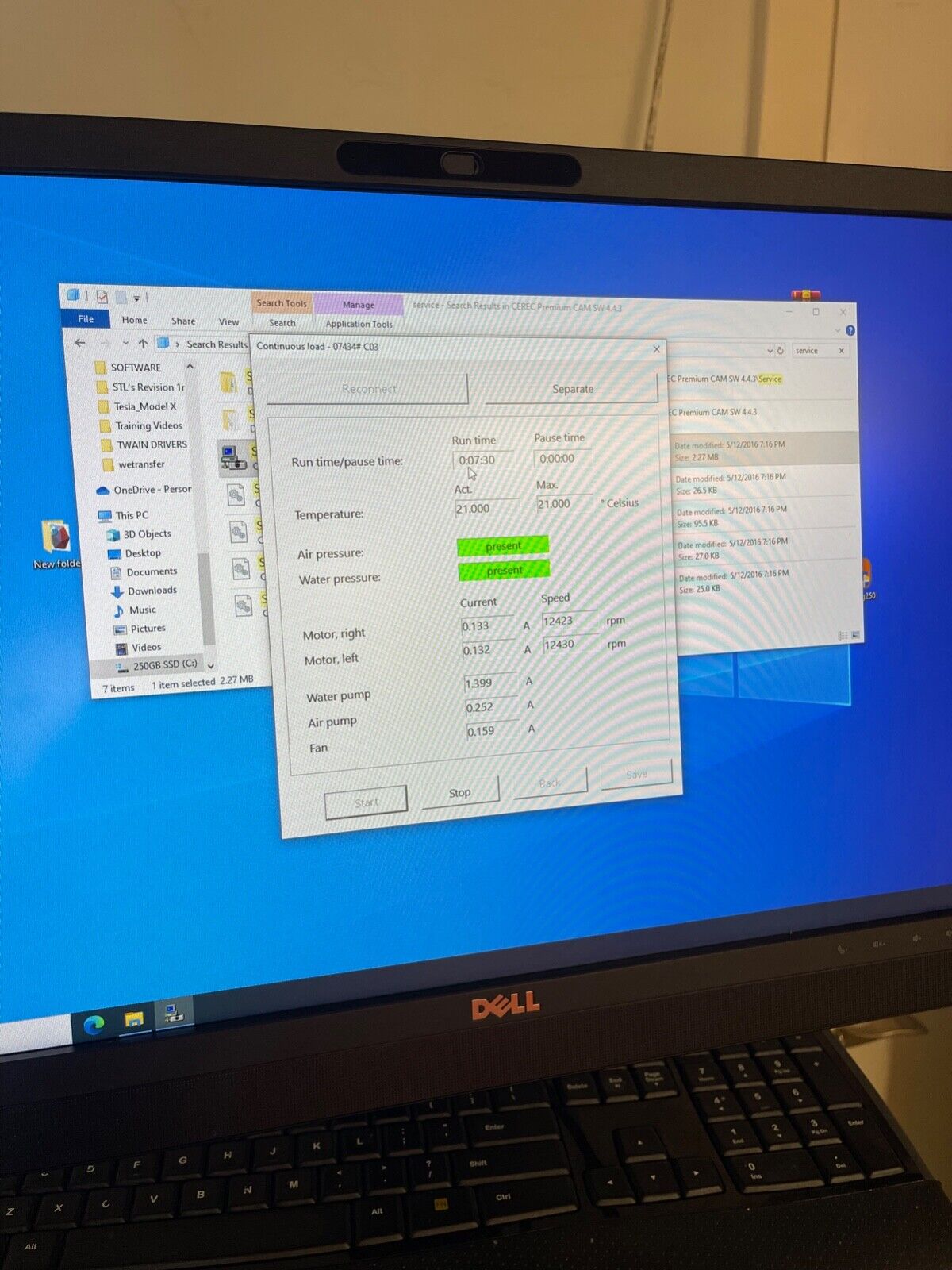 MCXL reacondicionado NUEVO Motor S1 + Cerec Omnicam 5.2