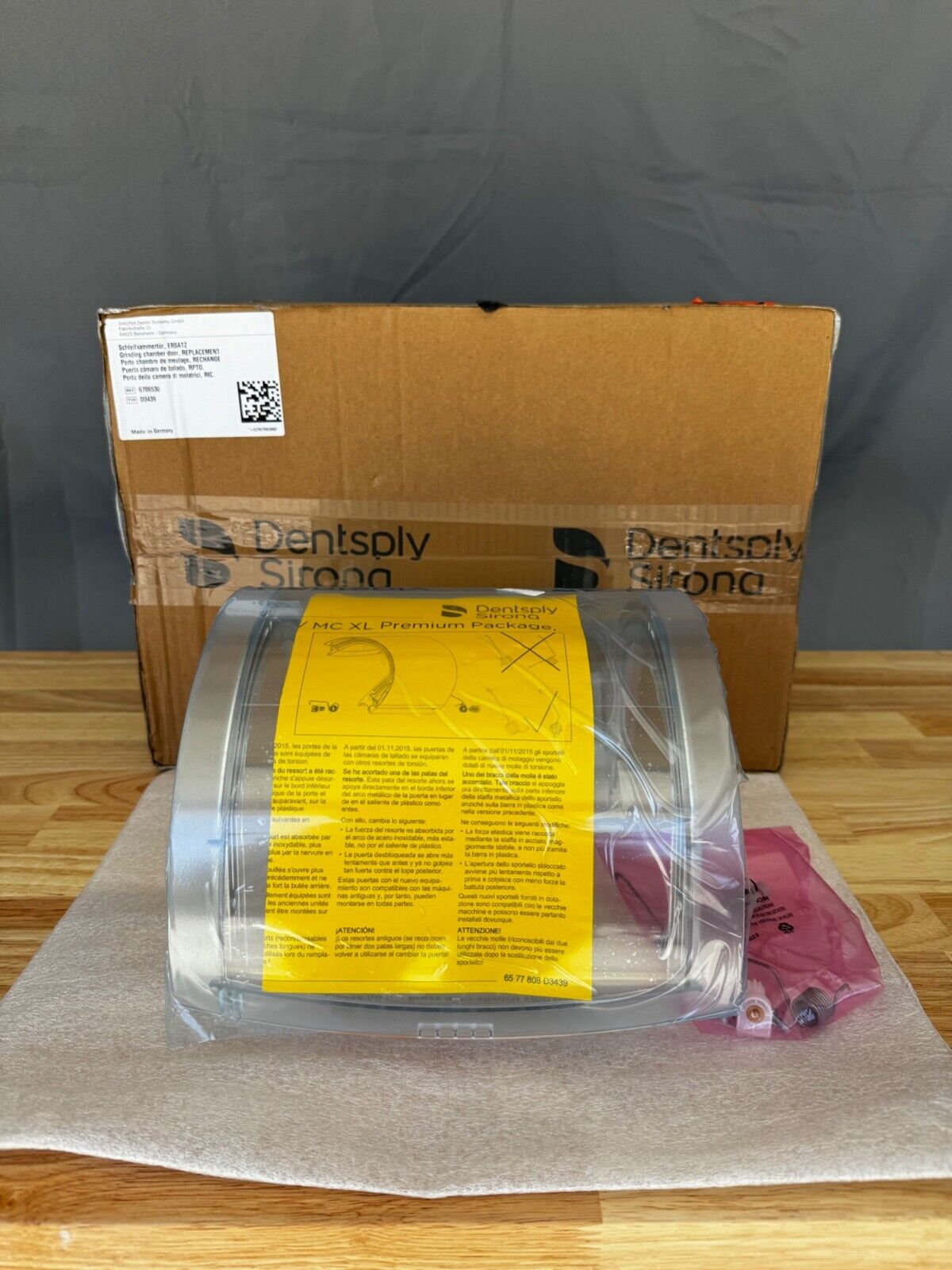 NUEVA puerta de cámara para fresado Sirona CEREC MCXL n.° 6706530