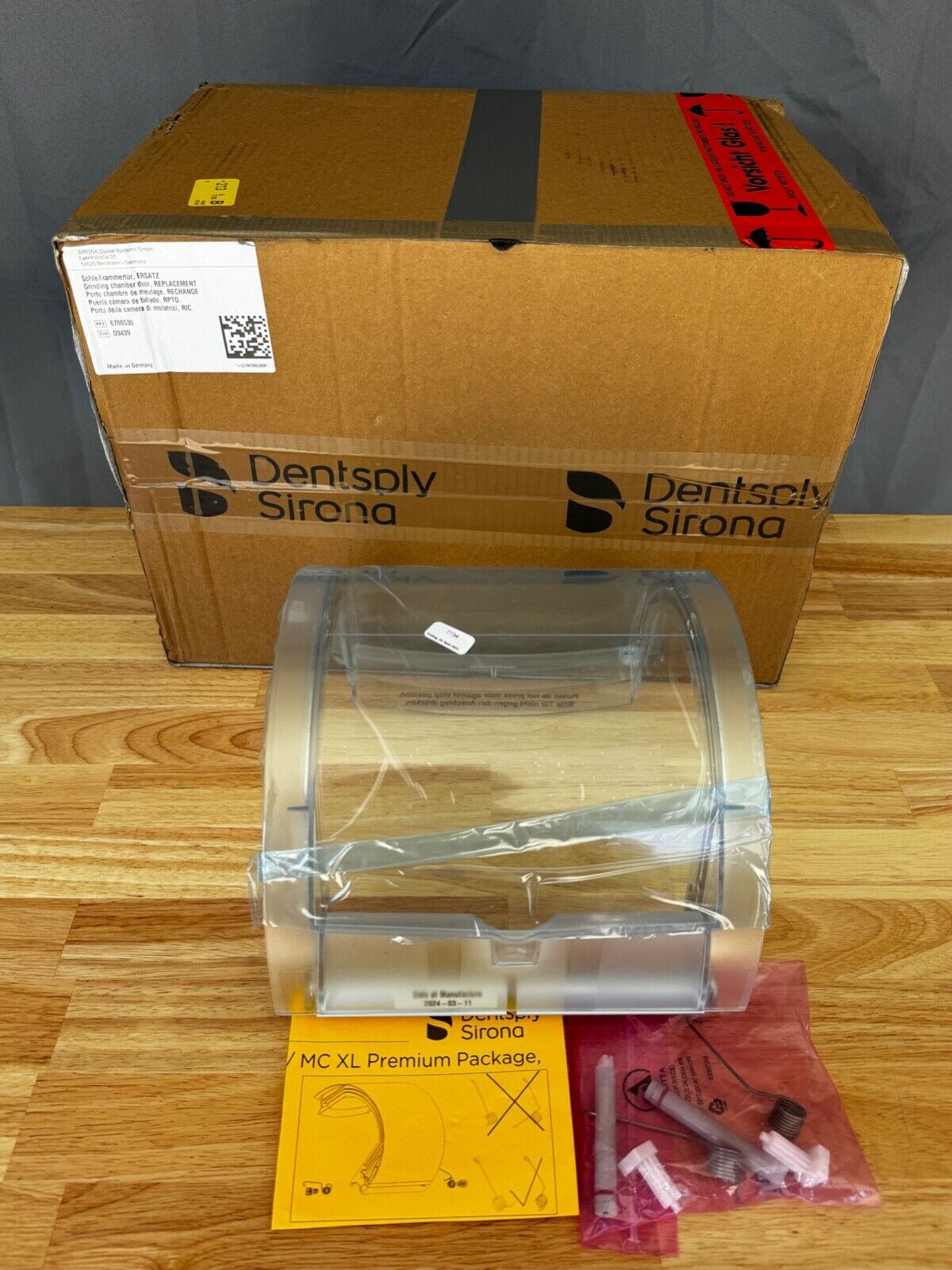 NUEVA puerta de cámara para fresado Sirona CEREC MCXL n.° 6706530