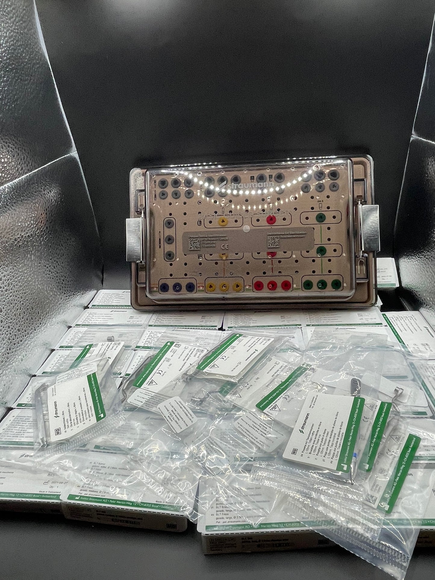 Kit de cirugía guiada básica Straumann (43 piezas). ¡Original! ¡NUEVO!