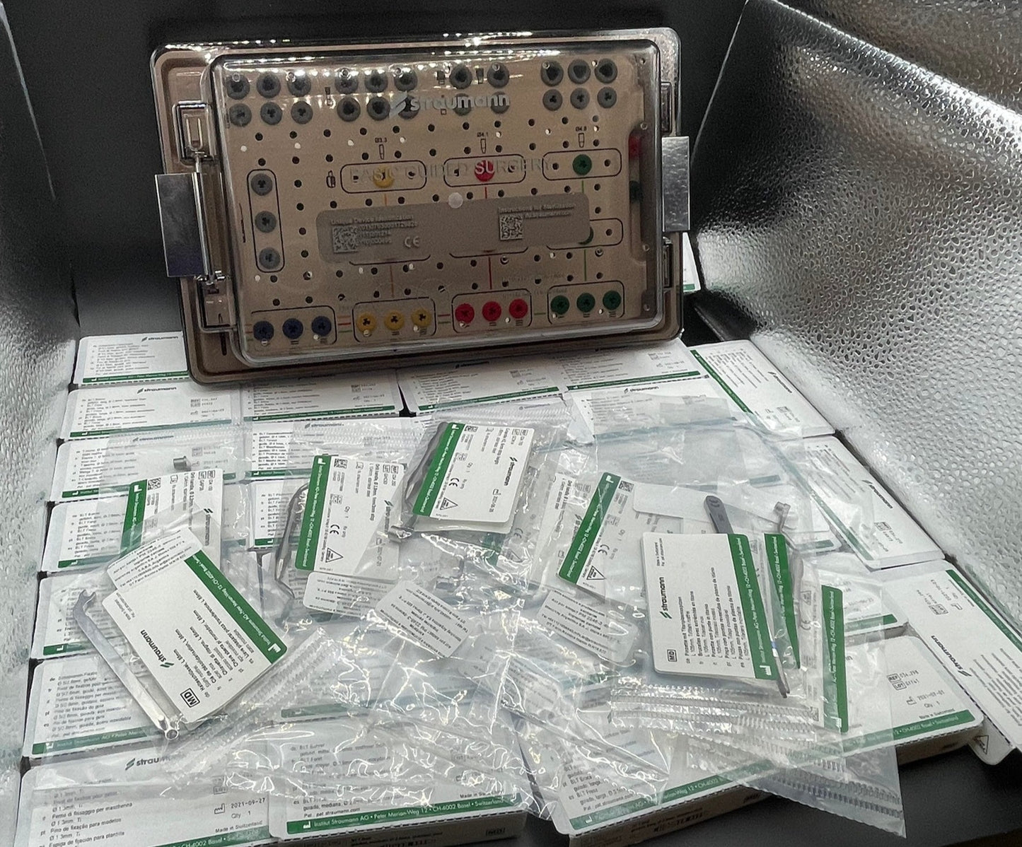 Kit de cirugía guiada básica Straumann (43 piezas). ¡Original! ¡NUEVO!