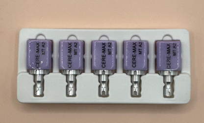 5 Pcs/Box MT C14 A2 Dental Glass Ceramic Lithium Dislicate Cerec Emax CAD CAM