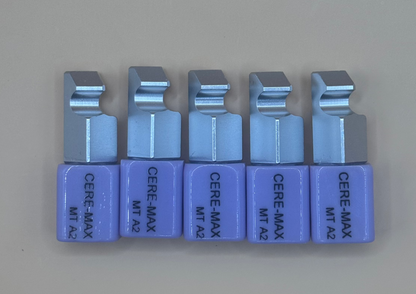5pcs Dental Lithium Disilicate Glass Ceramic Block C14 MT A2 e.max for PlanMill