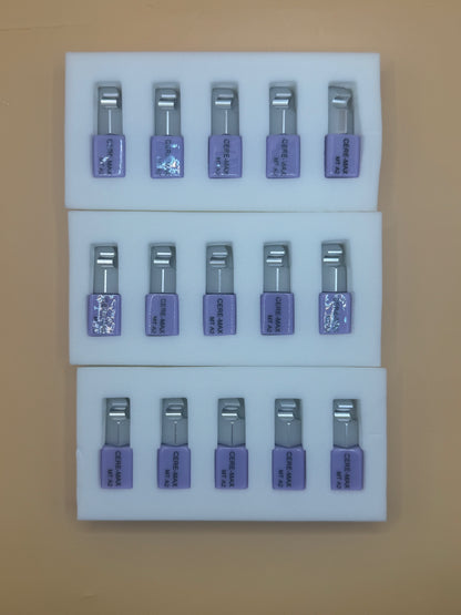 5pcs Dental Lithium Disilicate Glass Ceramic Block C14 MT A2 e.max for PlanMill