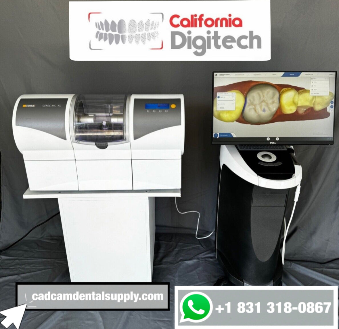 MCXL reacondicionado NUEVO Motor S1 + Cerec Omnicam 5.2
