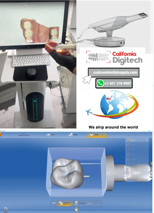 3SHAPE TRIOS 3 Color Wired + Alienware PC w/ touch & cart Chair Side System