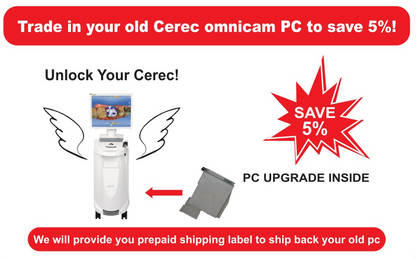 Actualización CEREC Omnicam 5.2 para PC: Omnicam i7 rápida, NVIDIA 3060 RTX (solo para PC)