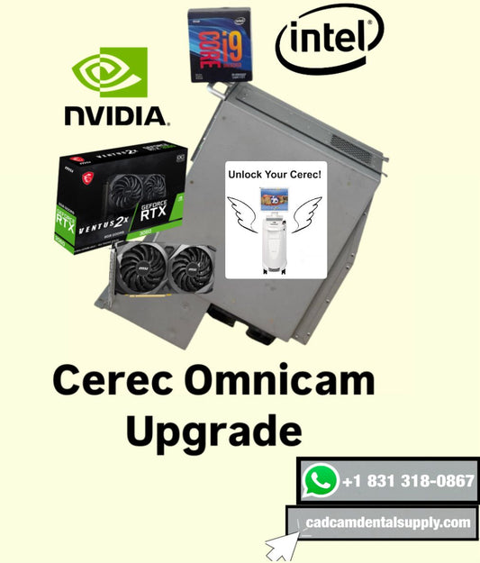 CEREC Omnicam 5.2 PC to upgrade NVIDIA 3060 RTX (intel i9) (64gb ram) SEE VIDEO!