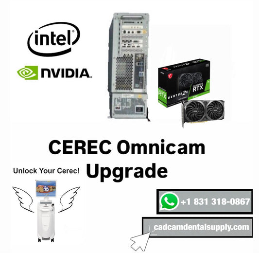 Actualización CEREC Omnicam 5.2 para PC: Omnicam i7 rápida, NVIDIA 3060 RTX (solo para PC)